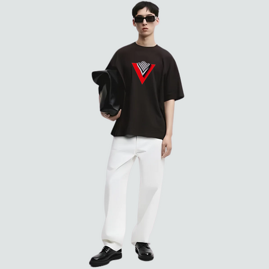 Hanging Keffiyeh Oversized T-Shirt